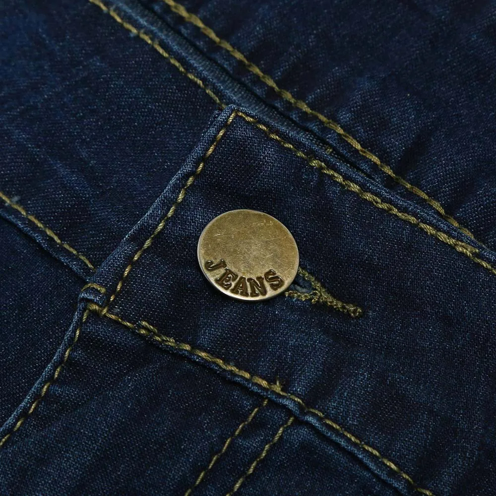Женские Темно-Синие Джинсы 4XL 7XL размера плюс, рваные Стрейчевые обтягивающие джинсы, брюки с высокой талией, vaqueros-30, 11,1
