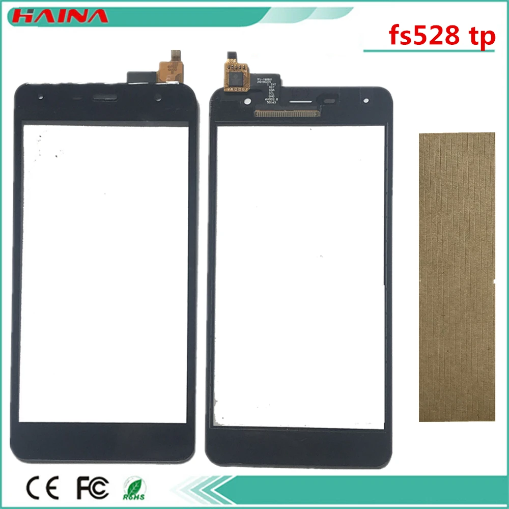 Сенсорный экран для Fly Memory Plus FS528 дигитайзер сенсорного экрана переднего стекла