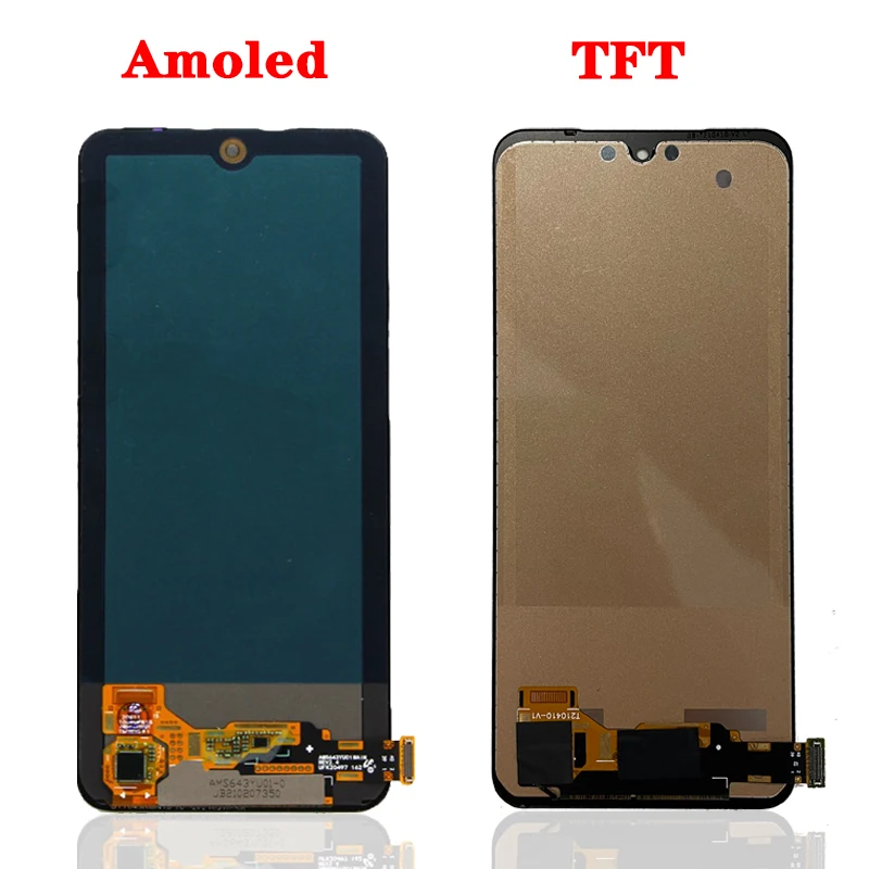 Super AMOLED 6,43 "para Xiaomi Redmi Nota 10 4G pantalla LCD con montaje de digitalizador con pantalla t&aacute;ctil para Note10 M2101K7AI M2101K7AG-3