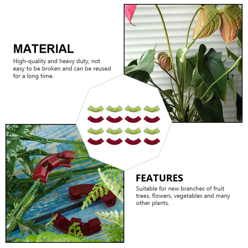 

20pcs Plant Bender Clips 90 Degree Branch Bender Trainer for Flowers Plants