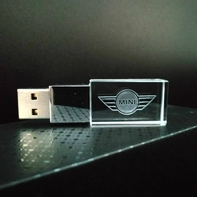 Креативное милое мини-платье с украшением в виде кристаллов USB флеш-накопитель