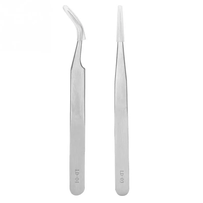 Пинцет из нержавеющей стали для наращивания ресниц щипцы инструмент сбора