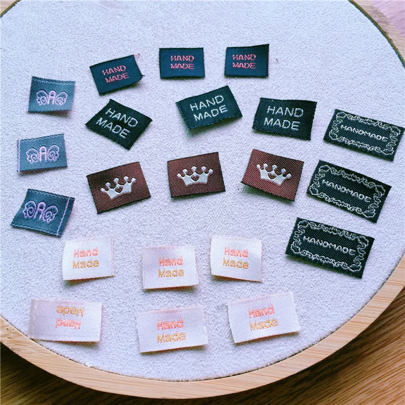 100 шт корейский ручной работы Английский алфавит бабочка корона вышивка