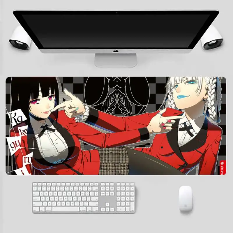 

Kakegurui Jabami Yumeko Locking Edge Mouse Pad Game X XL XXL Non-slip Cushion Thickness 2mm