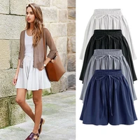 fashion shorts plus size skort baggy wide leg casual skirts ladies womens