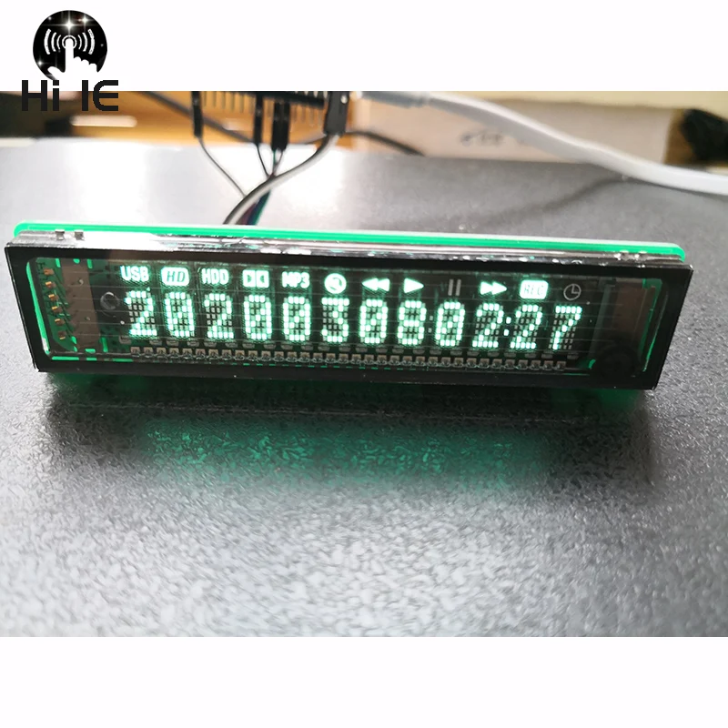 12 битная решетка VFD модуль экранная панель графическая флуоресцентный дисплей с