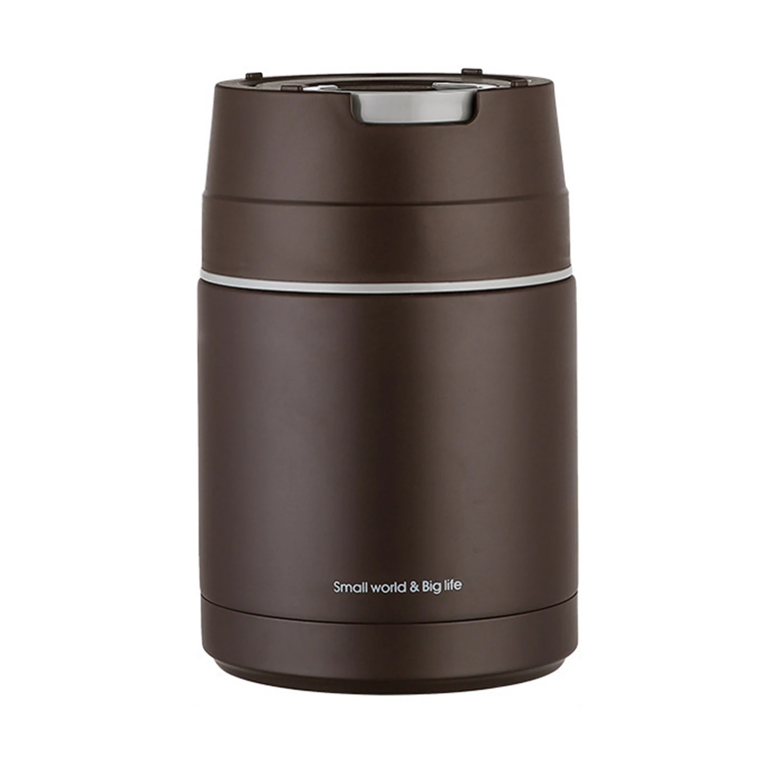 800 мл Складная вакуумная пищевая колба Изолированная герметичная Верхняя ручка