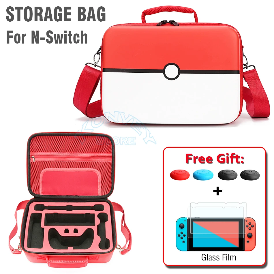 

For Nintend Switch/OLED Console Portable Travel Storage Bag NS EVA Hard Protect Case Cover For Nintendo Switch Game Accessories