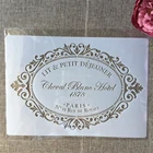 Трафареты для настенной росписи, A4, 29 см, раскраска для скрапбукинга, тиснильный альбом