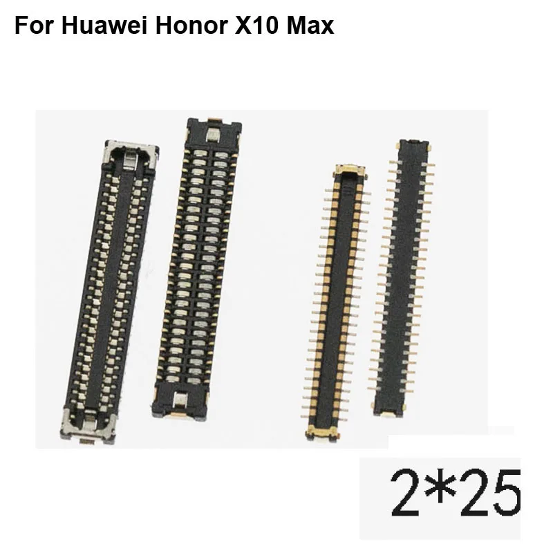 

2pcs Dock Connector Micro USB Charging Port FPC For Huawei Honor X10 MAX logic on motherboard mainboard For Honor X 10 max