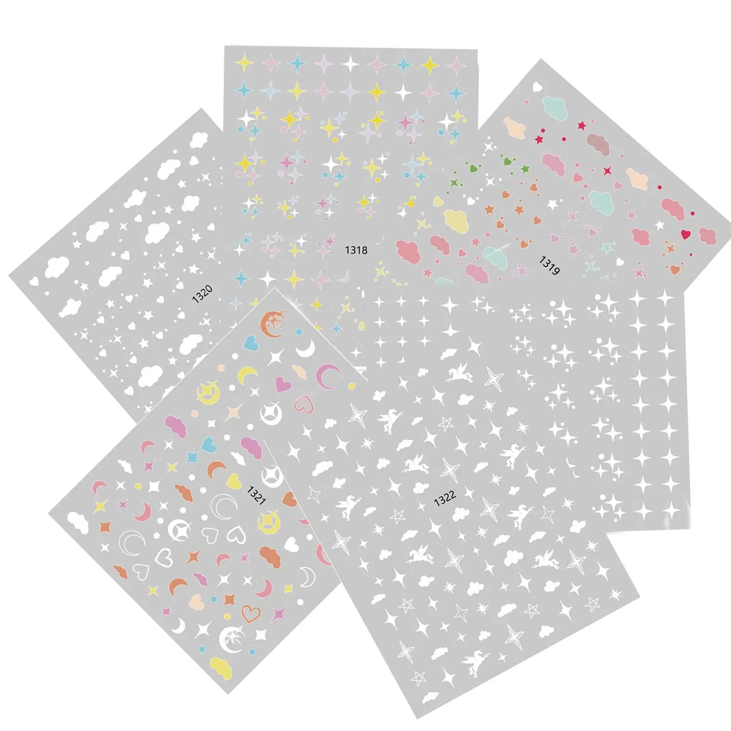 

Наклейки для ногтей, наклейки для дизайна ногтей