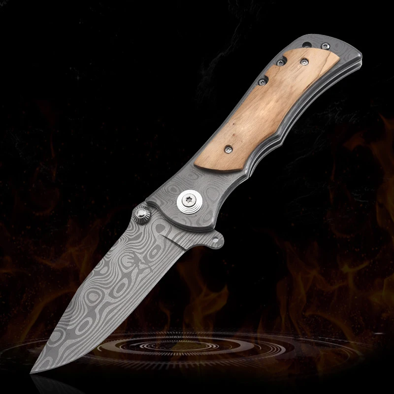

Outdoor Folding Knife Sharp Blade Tactical Camping Survival Knife Pocket EDC Hunting Multi Tools