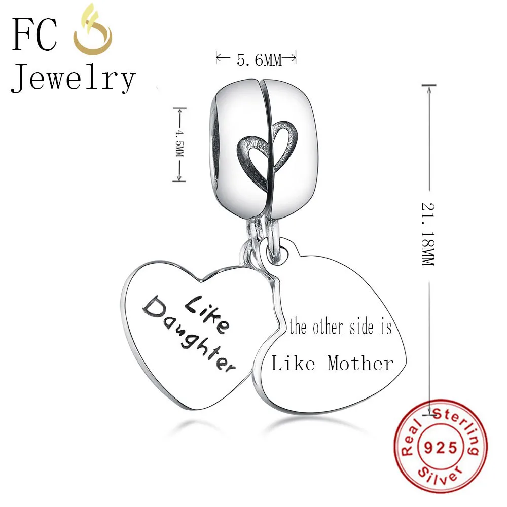 FC ювелирные изделия подходят оригинальный бренд Шарм браслет Стерлинговое