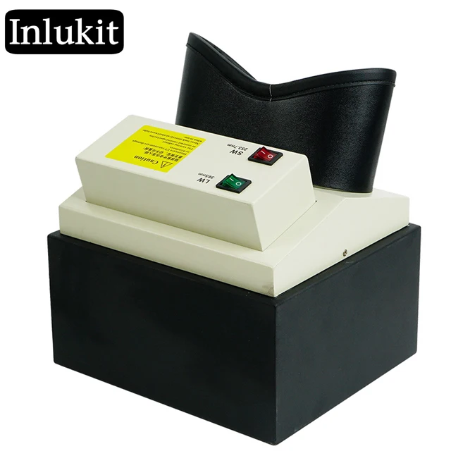 

395 UV Fluorescent Light Box 365 Long and Short Wave Jade Amber Beeswax Identification Tool UV Lamp Light