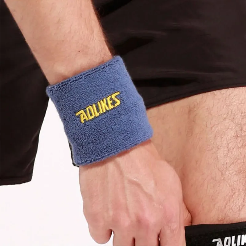 

1pc Running Sportswear Accessories New Sports Belt Wristband Breathable Sweat-absorbent Cotton Hand Towel Wristband