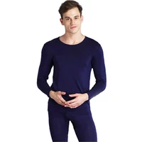 men thermal underwear vintage style o neck long johns male cotton modal thermo clothes for men sports thermals