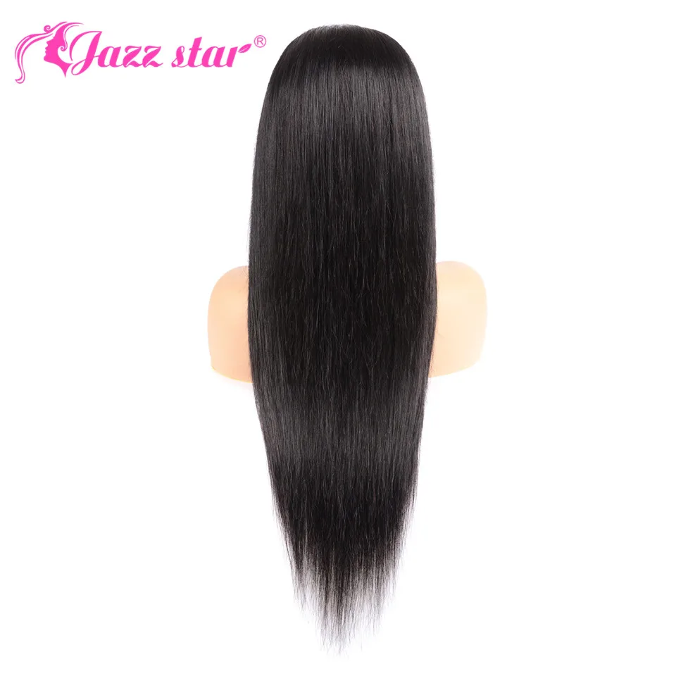 Бразильские Прямые кружевные передние Wig13* 6/13*4 кружевные передние человеческие волосы парики предварительно выщипанные с детскими волосами Jazz Star Non-Remy 150% Плотность