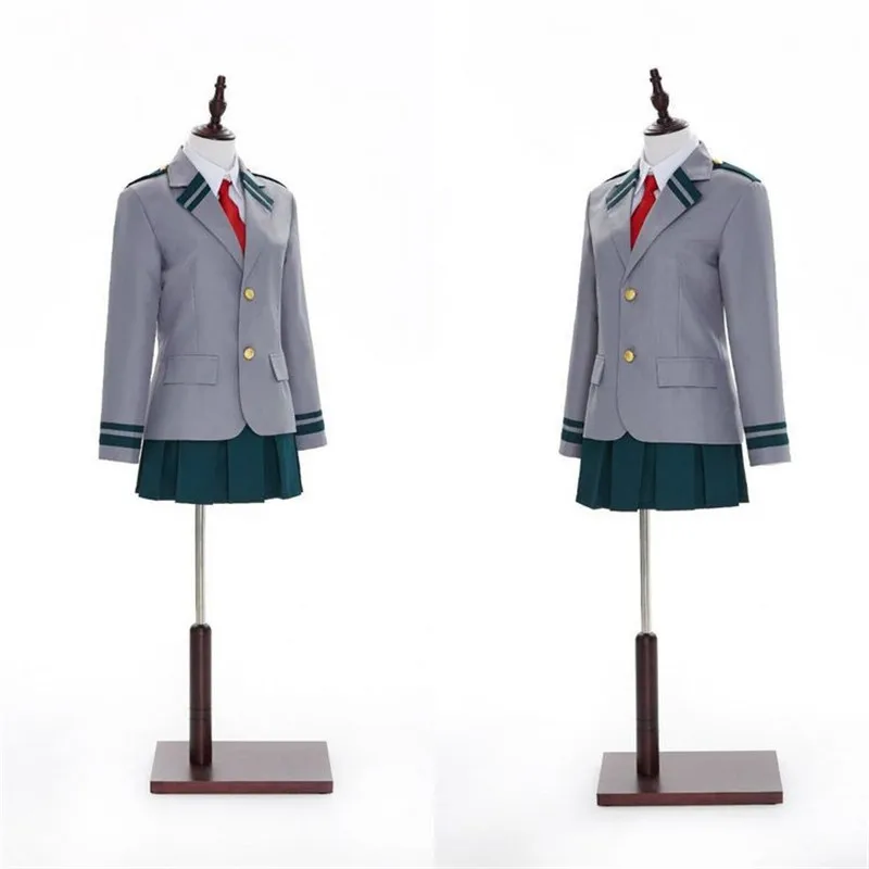 Boku no Hero academic AsuiTsuyu Yaoyorozu Momo школьная форма My OCHACO URARAKA Midoriya Izuku карнавальный
