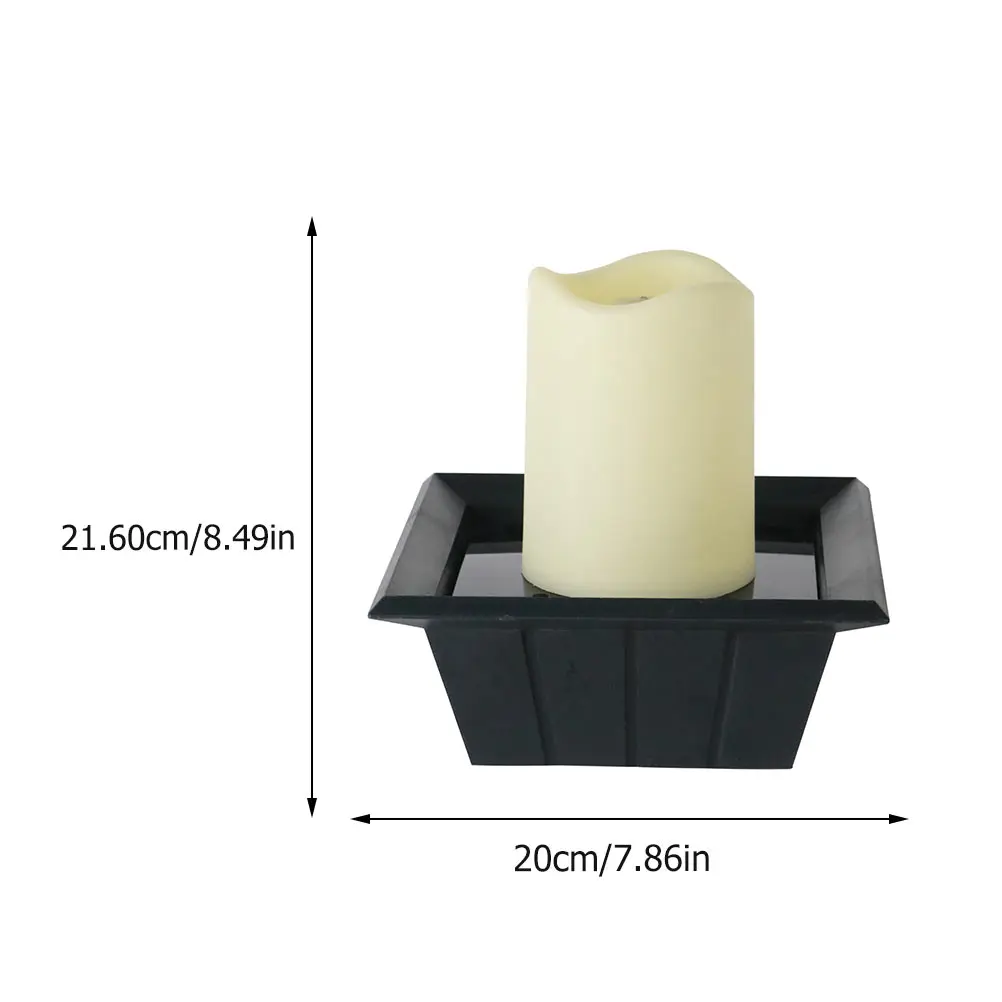 

1pc Creative Candle Lamp USB Rechargeable Candle Lamp Electronic Candle Lamp Wedding Party Christmas Decor EU Plug New Arrival