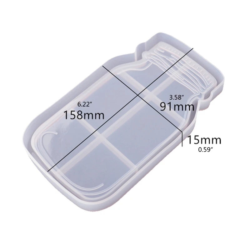 

2021 New Bottle Tray Scented Candle Tray Beauty Tray Molds for Home Decoration