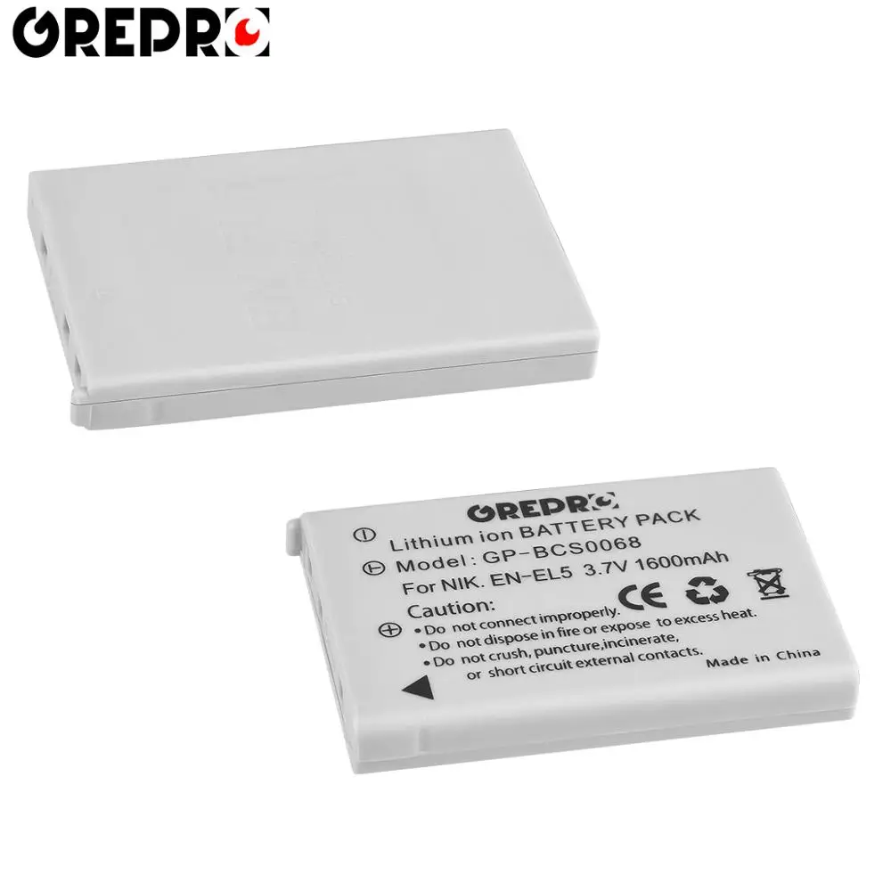 Зарядное устройство ENEL5 EN-EL5 для Nikon Coolpix 3700 4200 P80 P90 P100 P500 P510 P520 P530 P5000 P5100 4 шт. |