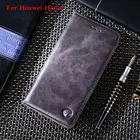 Чехол-книжка для Huawei Honor 10, 5X, 5C, 6, 6A, 6X, 7, 7A, 7C, 7X, 8, 8C, 8 Pro, V10, V20, кожаный
