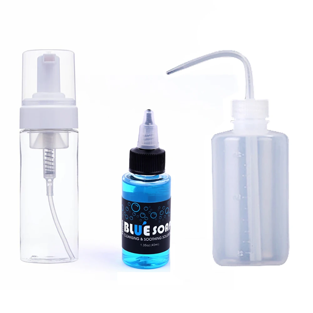 Качественное голубое мыло со встроенным диффузором бутылка для отжима