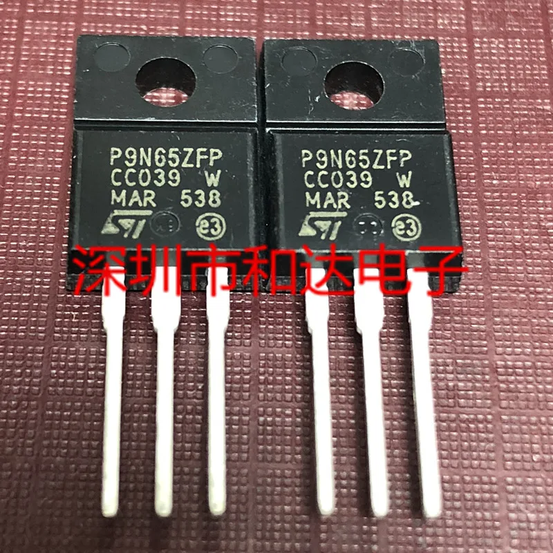 

5 шт. STP9NC65FP P9NC65FP TO-220F 650V 8A