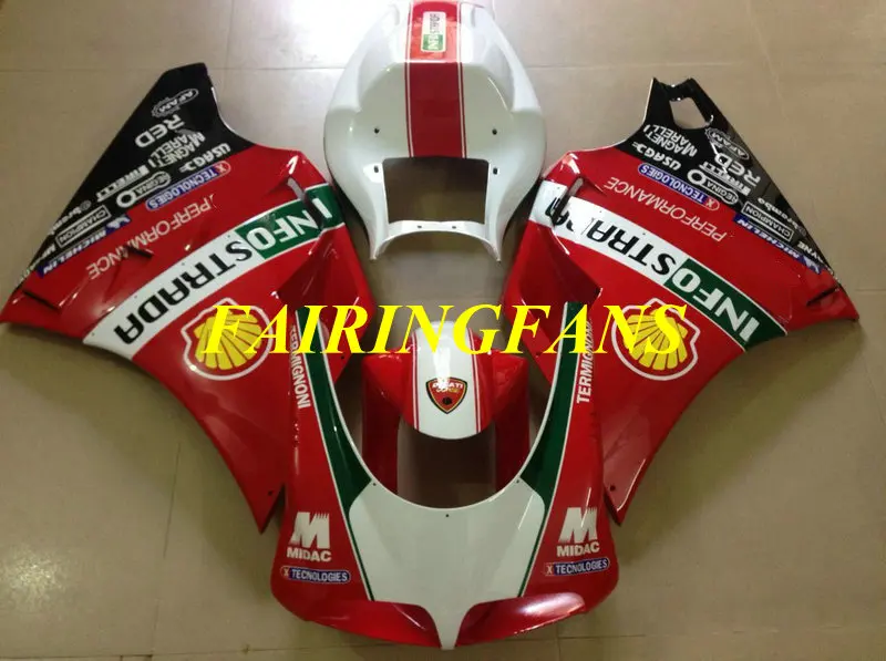 Обтекатели для кузова под давлением DUCATI 748 916 03 04 05 ducati 996 998 2003 2004 2005 ABS Комплект