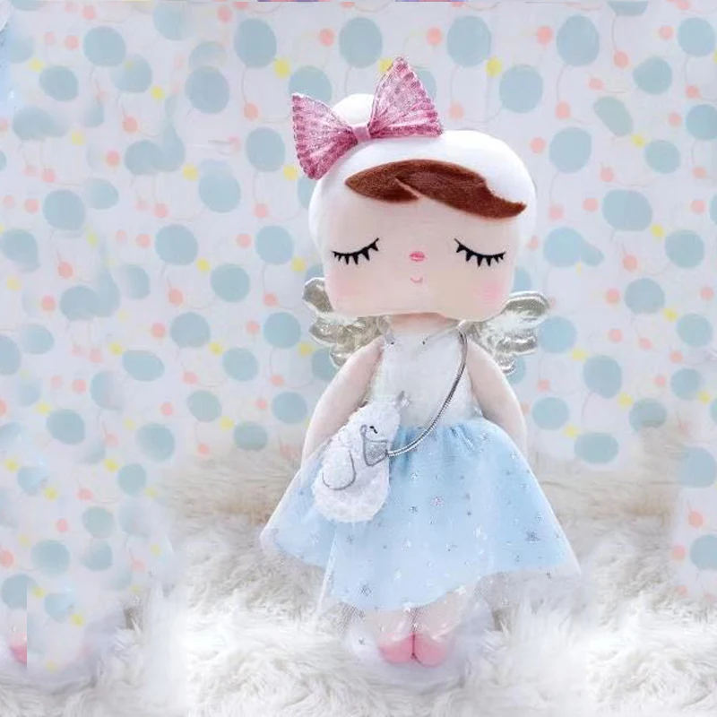 2020 Metoo кудрявый Ангел плюшевые и мягкие милые кролики животные для детей игрушки
