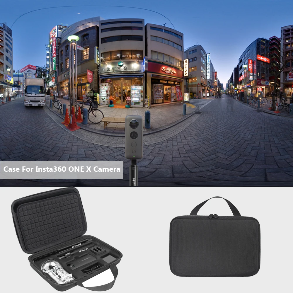 2021 Новый высокое Ёмкость EVA жесткая ручка чехол для Insta360 ONE X 360 экшн Камера