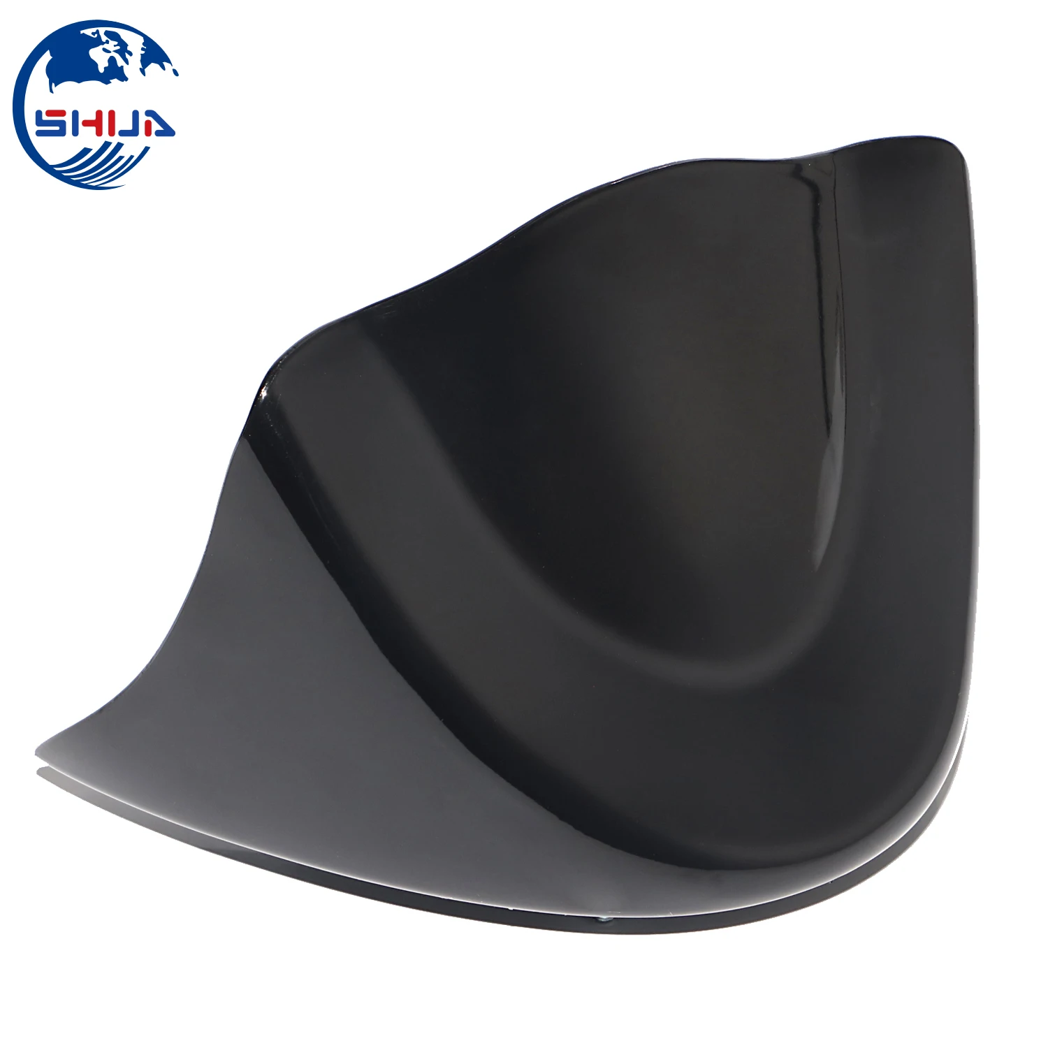 Мотоциклетный глянцевый черный передний нижний спойлер брызговик обтекатель