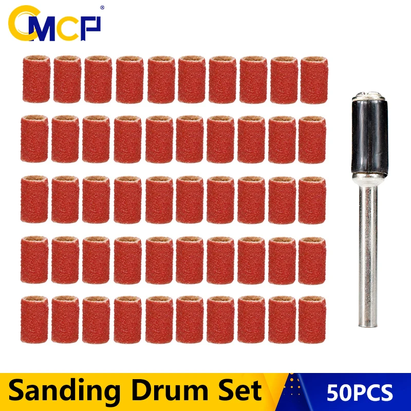Новинка 50 шт. шлифовальные втулки диаметр 6 35 мм резьба по дереву подходит для