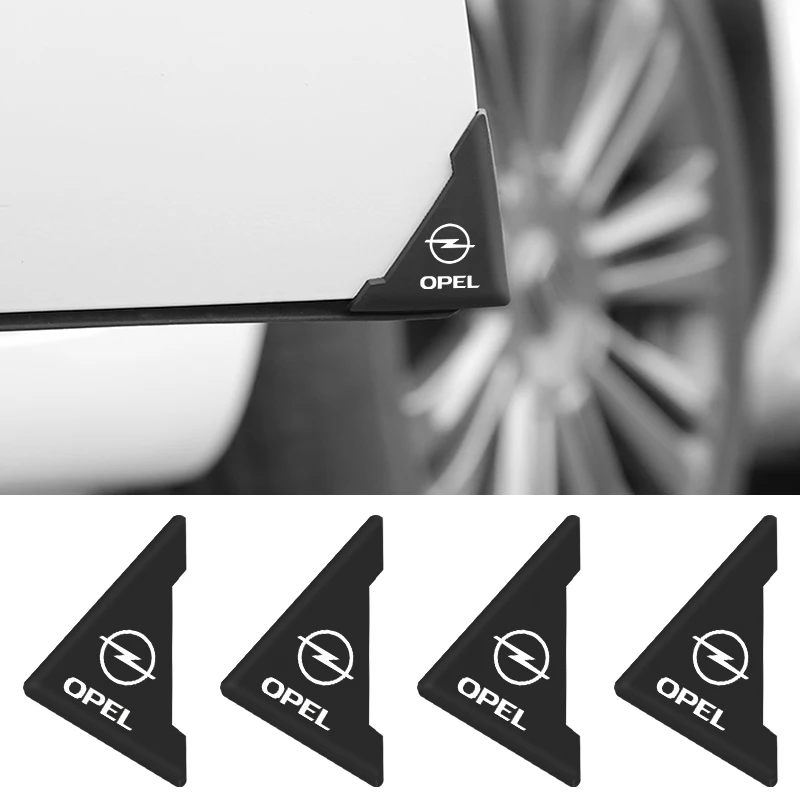 2 шт. Автомобильный логотип Автомобильная дверная защита угловая для Opel Astra H J G Corsa