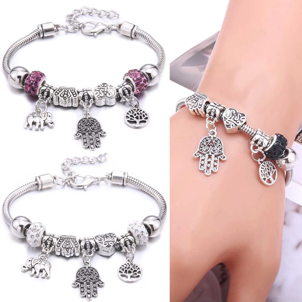 Charm Bracelet &amp Bangles Dropshipping Faith Beads Bracelets Brands Fit Women Girl Friendship Gift Jewelry | Украшения и