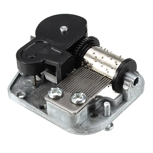 DIY хижина вращающаяся музыкальная шкатулка музыкальное движение музыка