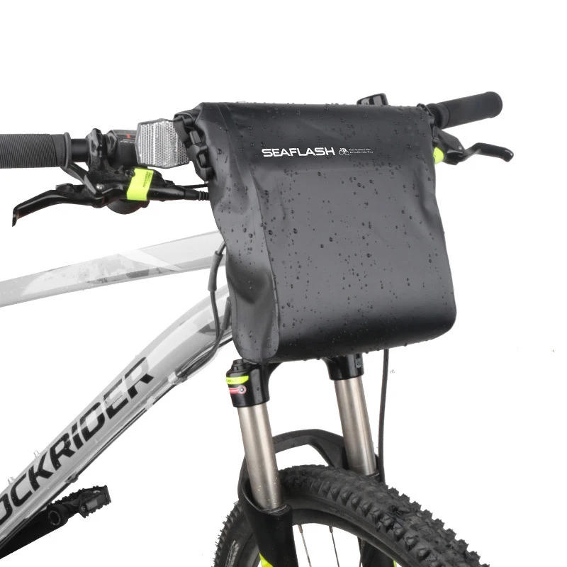 Универсальная велосипедная водонепроницаемая сумка на руль держатель для