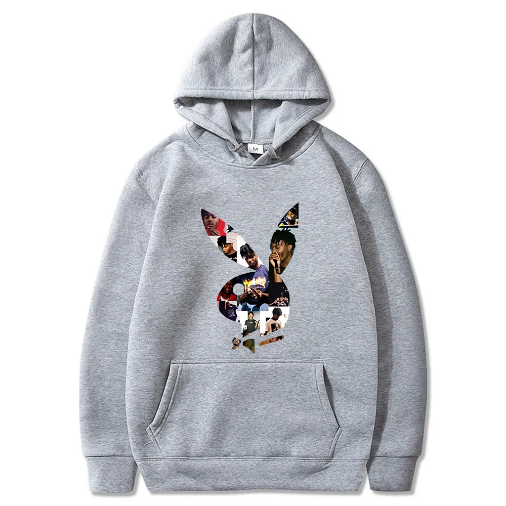 Playboi Carti 90s Graphic Funny Rapper Hip Hop Aesthetic Guys Rap Vintage Harajuku Hoodies Sweatshirts Men Women Unisex Tops | Женская
