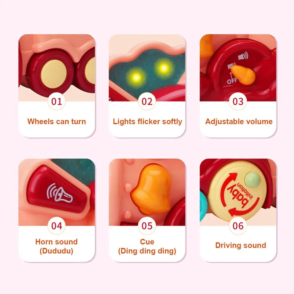 

Baby Musical Toys Animals Train Car Toy Musical Instrument Toy Piano Developmental Early Educational Toys For Baby Boy Girl Gift