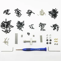 316 in 1 tool rc car flat head screws round head screws nuts rc flat washer rc hexagon wrench for wltoys 114 144001 rc car a