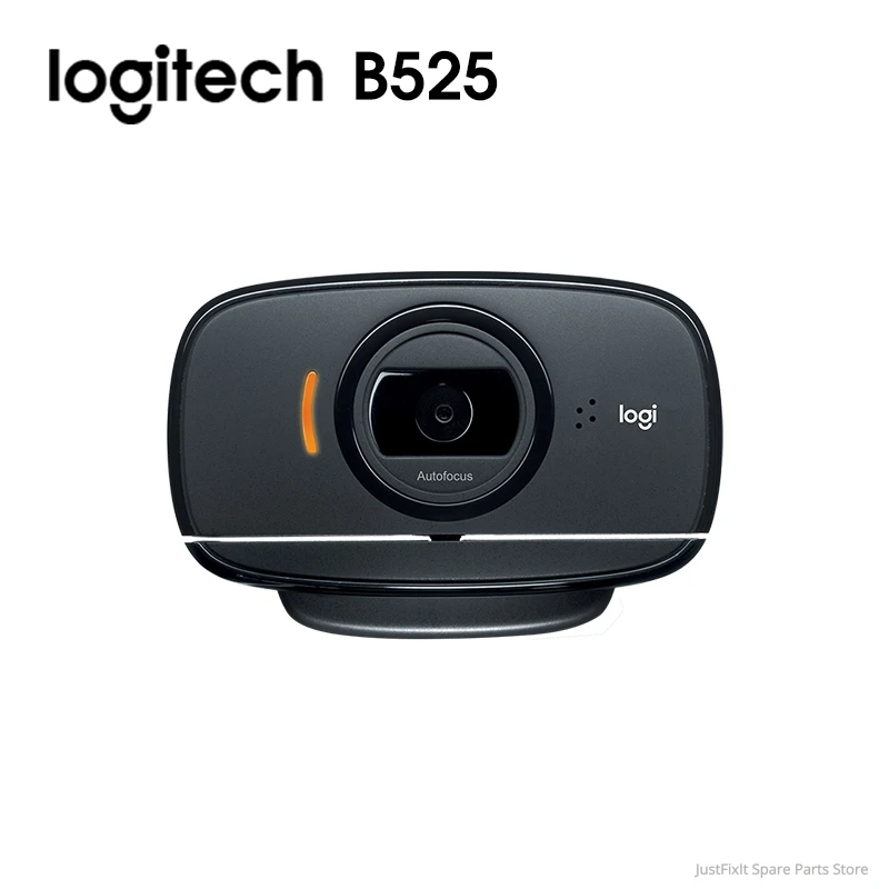 Новая Складная деловая веб-камера Logitech C525 с поворотным дизайном на 360 градусов