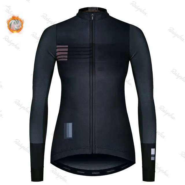 cycling jersey 9 Gobike MTB Зимняя женская шерстяная рубашка с длинными рукавами, Джерси для шоссейного велоспорта, куртка для триатлона, облегающий костюм - Цвет: cycling jersey 9