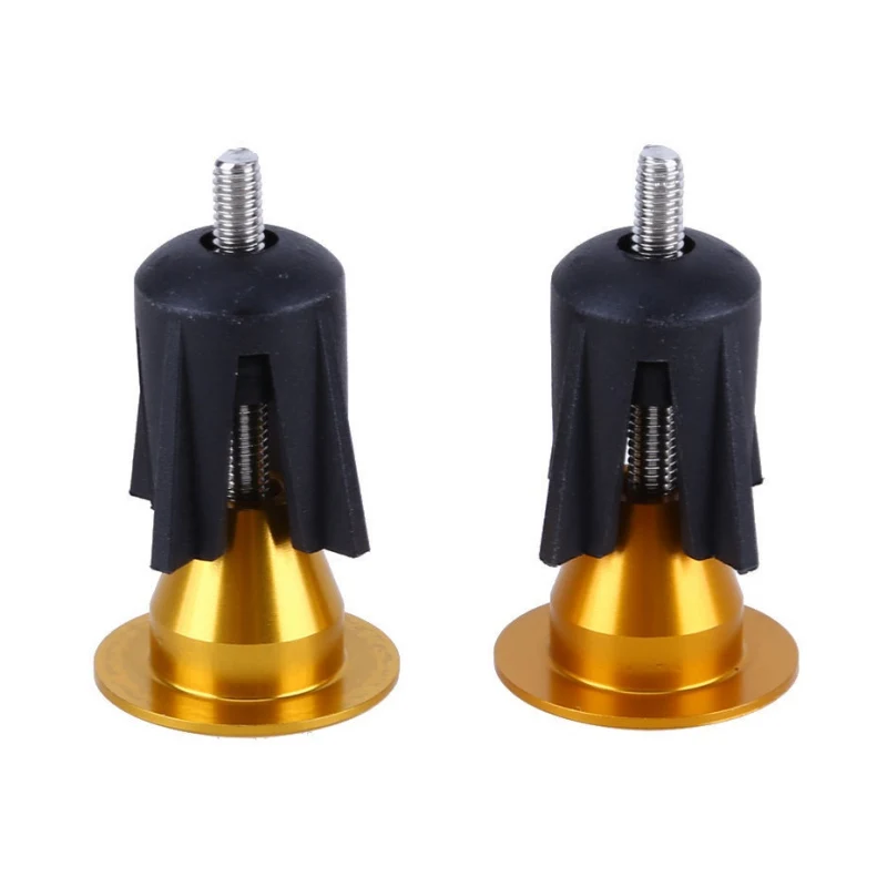 

1 пара велосипедных портативные для руля конечный замок на Вилки Бар Захваты крышки