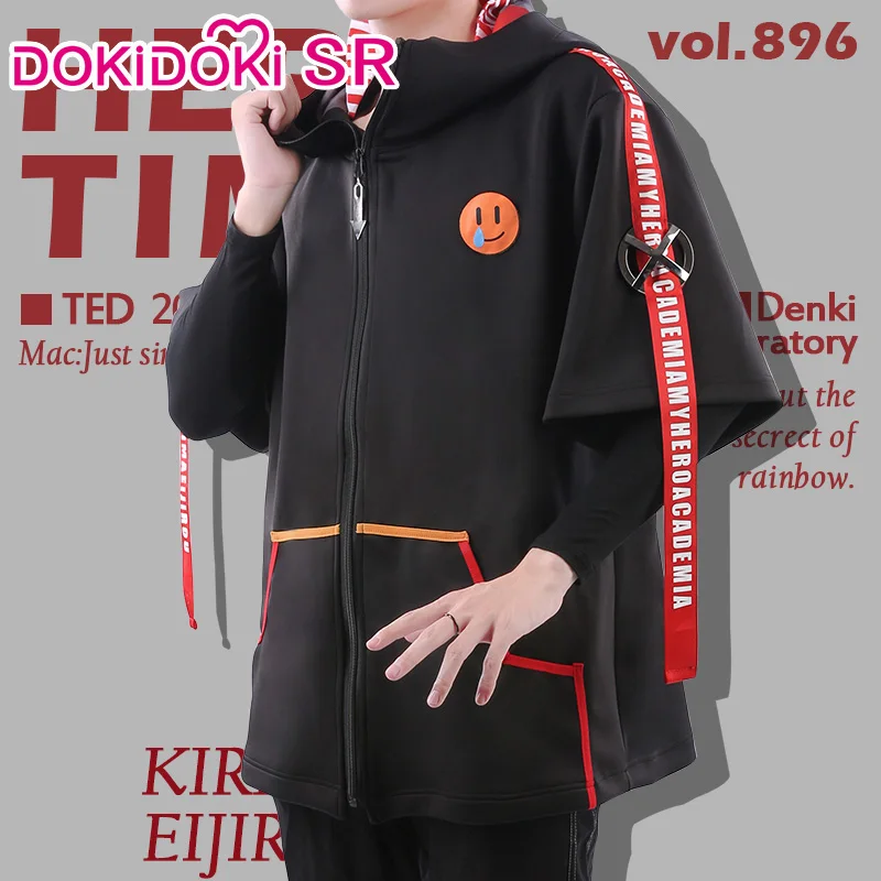 DokiDoki аниме My Hero Academia Cosplay Boku No Kirishima Eijiro мужской костюм для Хэллоуина|Костюмы