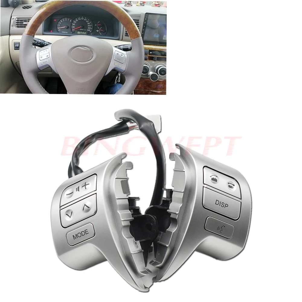 Рулевое колесо bluetooth аудио переключатель управления 84250-02200 для Toyota Corolla ZRE15 2007~ 2010