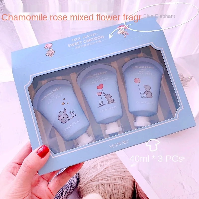 

TT Nordic Small Hand Cream Gift Set Autumn and Winter Moisturizing Hydrating and Anti-Chapping Refreshing Non-Greasy Female Gift