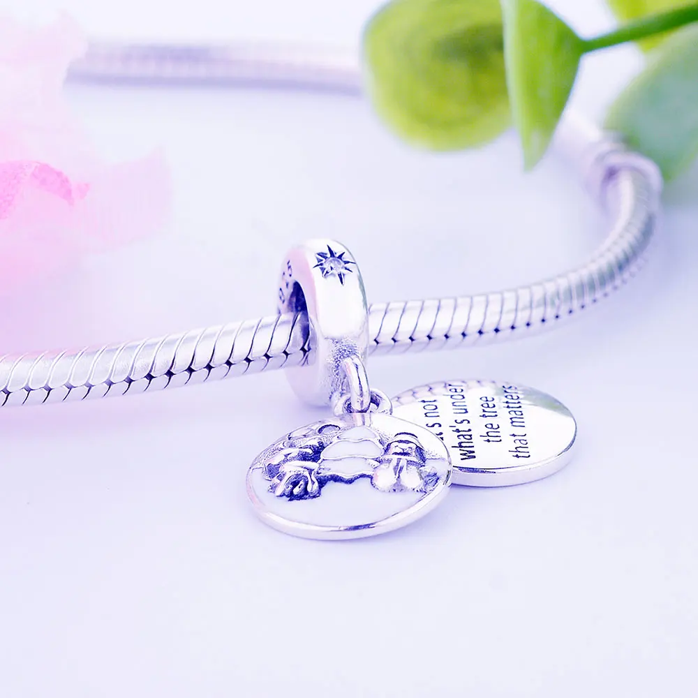 Оптовая цена 2019 зимние ювелирные изделия подходят для шармов браслетов 925