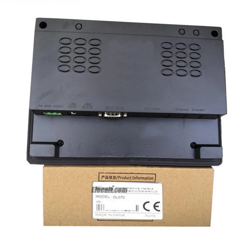 7-дюймовый сенсорный экран HMI зеленый GL070E 800*480 Ethernet-порт обновление интерфейса
