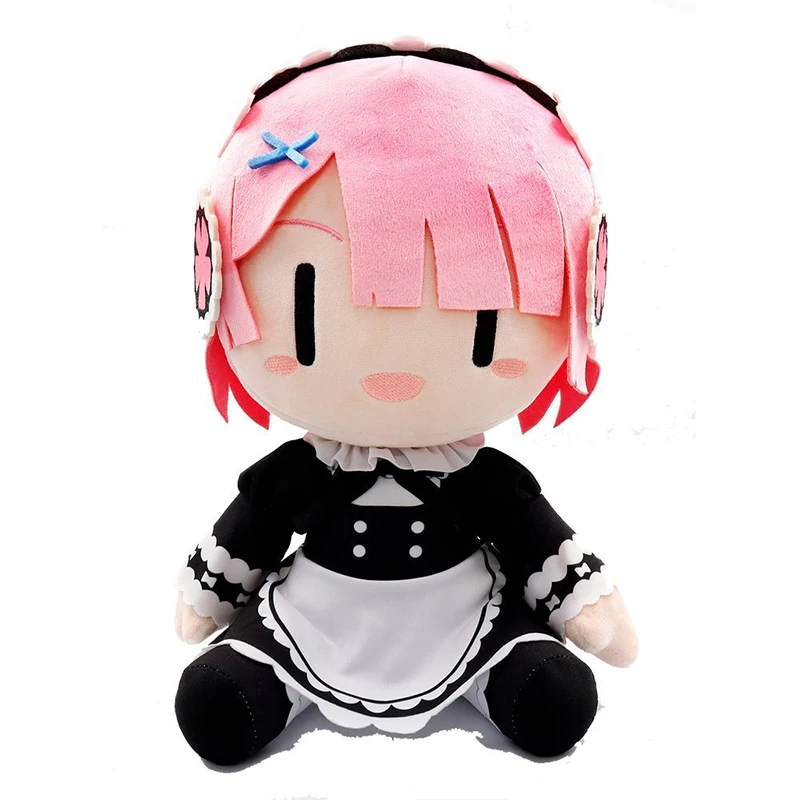 

Pre-Sale Re:life In A Different World From Zero Ram Cartoons Plush Dolls Anime Peripheral Toys Cartoon Figures Plush Dolls Toy