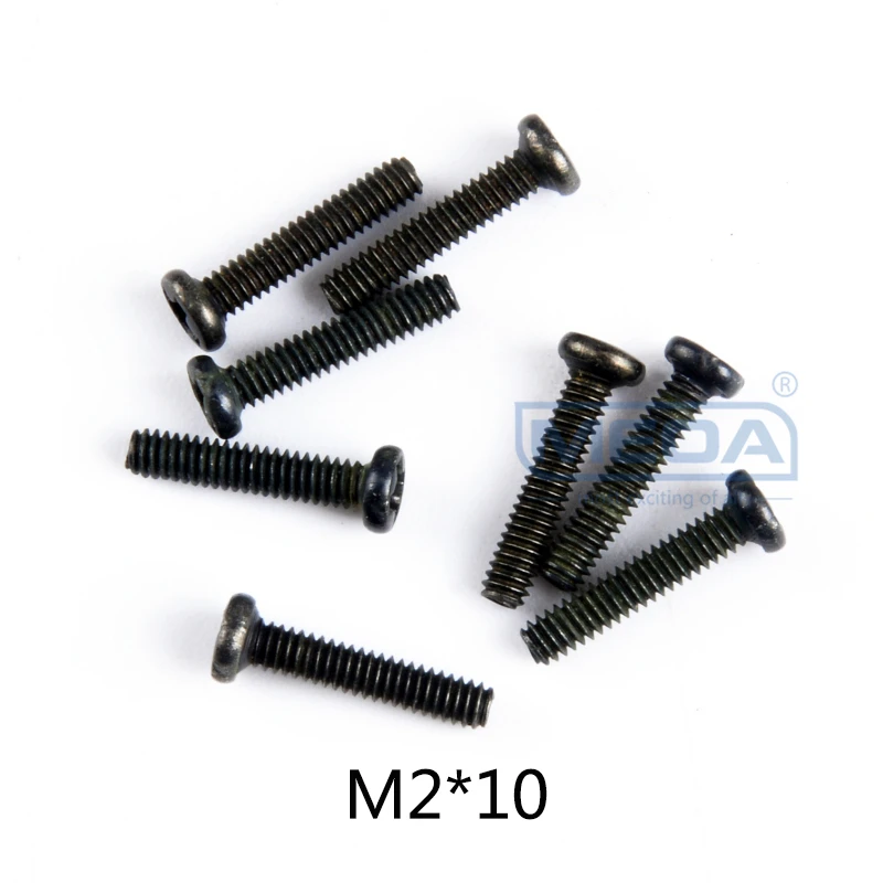 Wltoys 12428 RC автомобиль запасные части саморезы с полукруглой потайной головкой Винты с плоской головкой и крестообразным шлицем половина штифт M2 M2.3 M2.5 M3 M4 винты для RC автомобиль